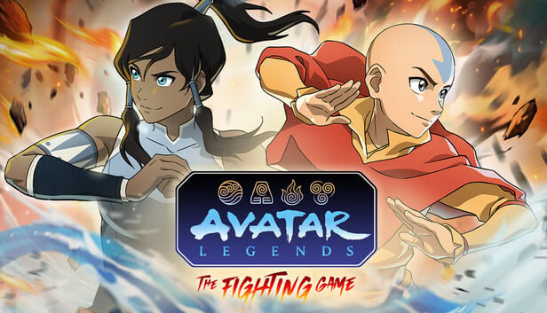 《Avatar Legends: The Fighting Game》安昂与科拉发售主视觉