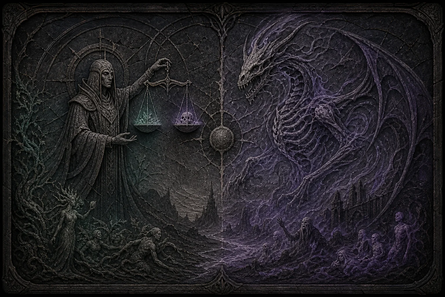 拉斯玛在巨龙指引下衡量生与死